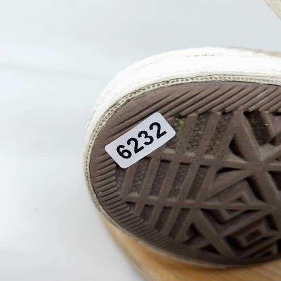 Converse Chuck Taylor Comme de Garcons Shoes Womens 8 Sneaker Off White Low - Picture 14 of 14